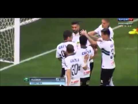 Gols Flamengo 0 x 2 Coritiba - Campeonato Brasileiro - 17/09/2015