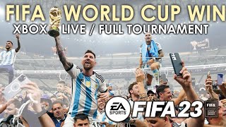 FIFA 23 World Cup Win - Entire Tournament Gameplay