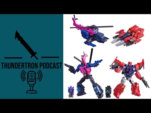 Thundertron Podcast: Transformers Wreck 'n Doom Collection Topspin vs Spinister Revealed (Thoughts)