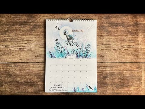 Woodland Sprite in June by Jo Rice - A Lavinia Stamps Tutorial