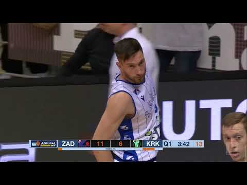 AdmiralBet ABA League 2021/22, Round 17 match: Zadar - Krka (21.1.2022)