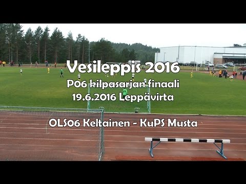 Vesileppis OLS06 Keltainen - Kups Musta