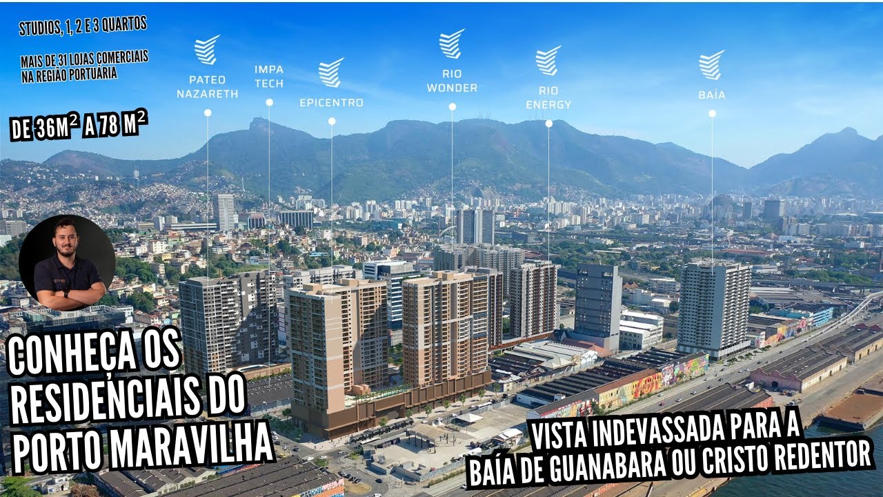 🏡 CONHEÇA TODOS OS RESIDENCIAIS DO PORTO MARAVILHA 😱