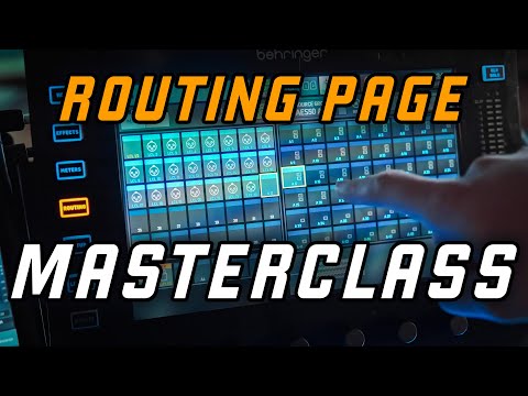 Behringer Wing - Everything You Need To Know About The Routing Page