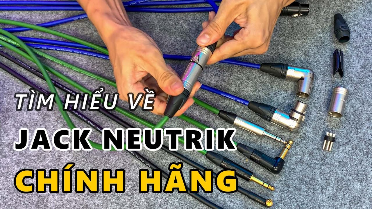 Tất Tần Tật Về Jack NEUTRIK Xịn Chính Hãng | Các Loại Jack Loa Speakon - Canon - 6 ly - 3.5mm ...