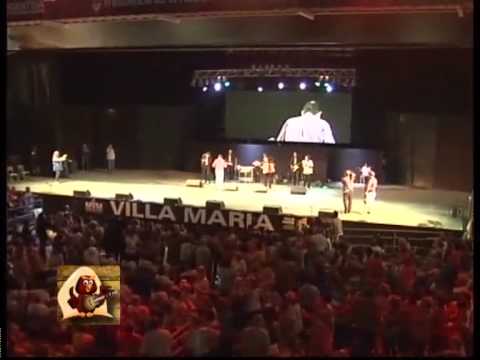 Carlitos Rolán en el primer Festival de Adultos Mayores en Villa María