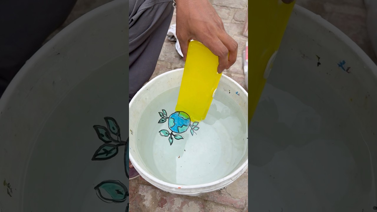 World Environment Day Drawing | Save Earth Poster Drawing #shorts