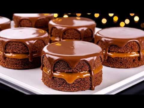 I found the Best Chocolate Cake with caramel! Easy recipe to make at home!