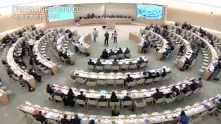 HRC33: Item 3, Interactive Dialogue with the Independent Expert on the Human Rights of Older Persons - Leila Swan 
