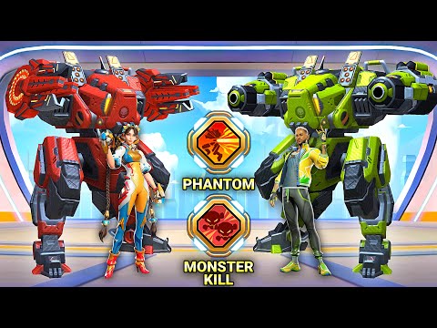 Gatecrasher with Disc Launcher 16 & Voltaic RPG 16 - Mech Arena