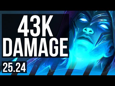 VIKTOR vs MALZAHAR (MID) | Good KDA: 12/1/17, 43K damage | KR Master | 25.24