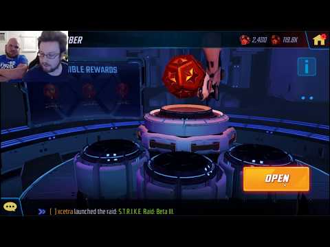 Over 50 Red Orb OPENING + MEGA ORBS! - Marvel Strike Force
