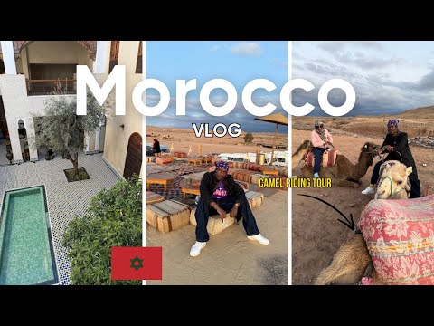 Morocco Adventures🇲🇦 | Medersa Ben Youssef, Souks Market & Camel Ride 🐪