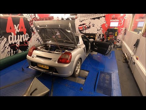 The 1.8 20V Turbo swapped Toyota MR-S hits the dyno! There's issues, but even with them, it's FAST!