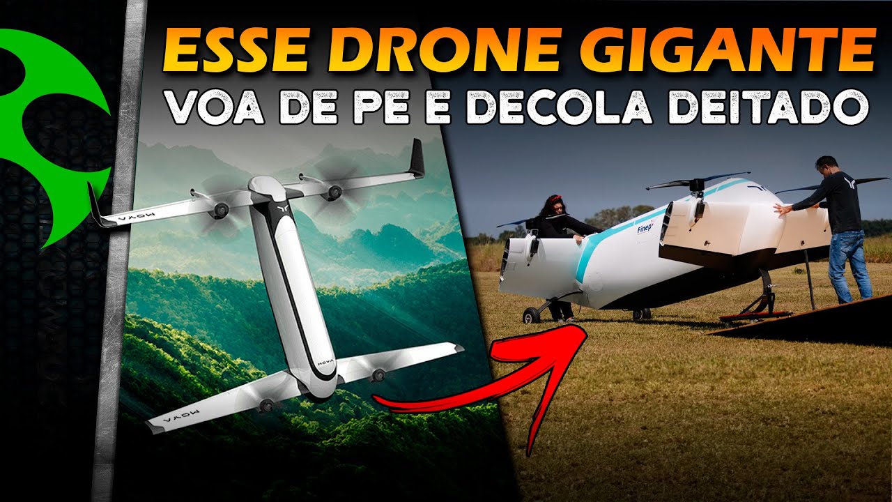 O maior drone de carga do Brasil (Moya eVTOL)