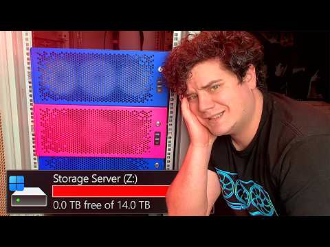 My NAS Ran Out Of Space at the WORST Time...