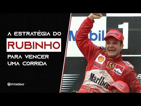 Como uma estratégia do Rubens Barrichello me ajudou a vencer corrida?