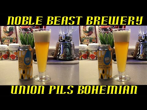 Noble Beast Brewery ~ Union Pils Bohemian Lager