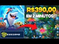 Sss Game: Mega Fishing Pagou R 390 Em 2 Minutos Acerte 