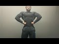 Muscle God flexing and chest bouncing