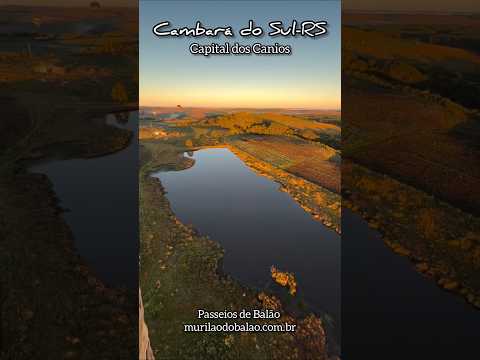 PASSEIO DE BALÃO em Cambará do Sul-RS #turismors #cambaradosul #serragaucha #canions #balonismo