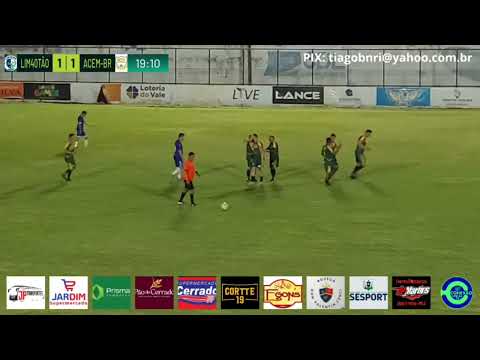 Gols de Limoeiro40tão 1 X 5 ACEM Brasília pelo amistoso interestadual