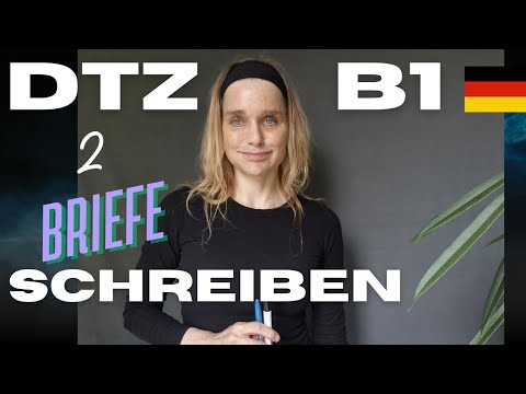 📌 DTZ Schreiben – 2 Briefe | Prüfungsvorbereitung (Deutsch-Test für Zuwanderer A2-B1)