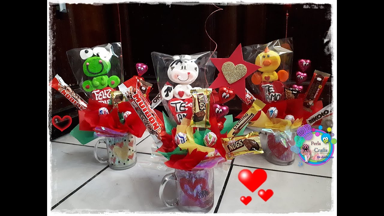 arreglo de taza para regalar económico