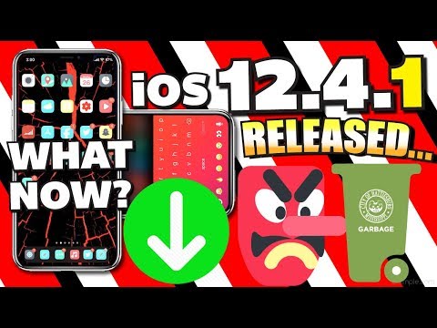 iOS 12.4.1 Update  - What's NEW? JAILBREAK? (HOW TO DOWNGRADE NOW!) iPhone, iPad, and iPod Touch