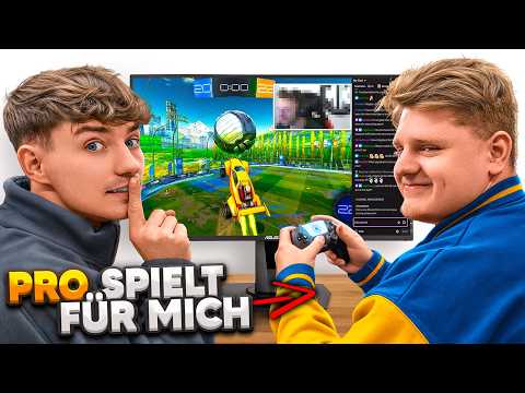 Ich TROLLE STREAMER mit dem BESTEN DEUTSCHEN PRO in ROCKET LEAGUE!? 😵‍💫😂