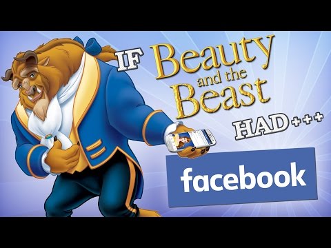 IF DISNEY HAD FACEBOOK: BEAUTY AND THE BEAST EDITION