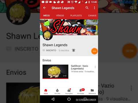 Divulgando canal (Shawn legends)