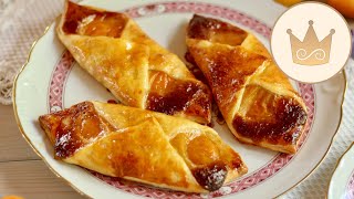 💝 SCHNELLE APRIKOSEN-TEILCHEN MIT BLÄTTERTEIG UND MANDELCREME! REZEPT VON SUGARPRINCESS 💝