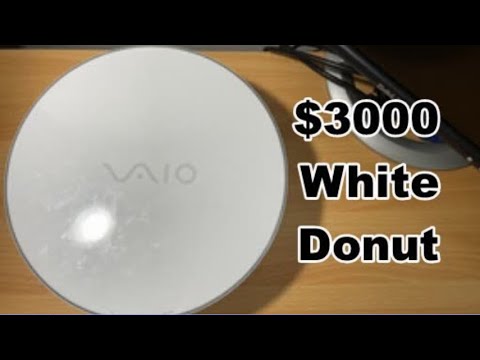 Sony's $3000 Circular PC From 2008, What can it still do? | Sony Vaio VGX-TP20E Review