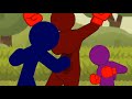 2d Girl Boxing Belly Punch Animation Part 2