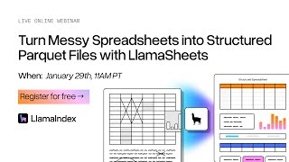 Turn Messy Spreadsheets into Structured Parquet Files with LlamaSheets