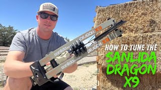 Sanlida Dragon X9 Compound Hunting Bow Tune Up and Test Shoot