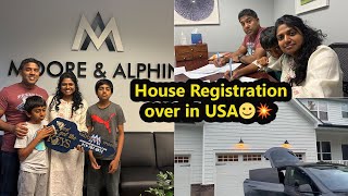 Registrationமுடிஞ்சு வீட்டுக்கு போகிறோம்🏡~வீடு வாங்கியாச்சு~BUILDING OUR DREAM HOME❤️~FamilyTraveler