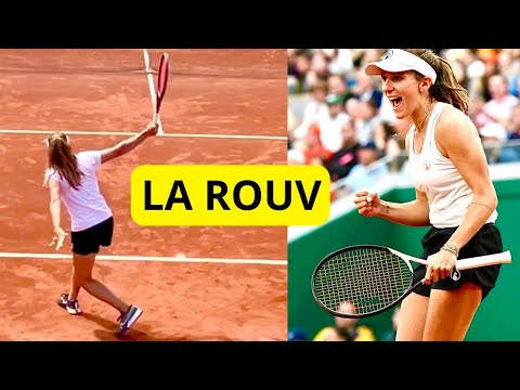 Margaux Rouvroy: Revers à une main et toucher de balle à l'Open de Biarritz