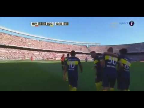 Golazo de Carlos Tevez! River Plate vs Boca Juniors 2-4