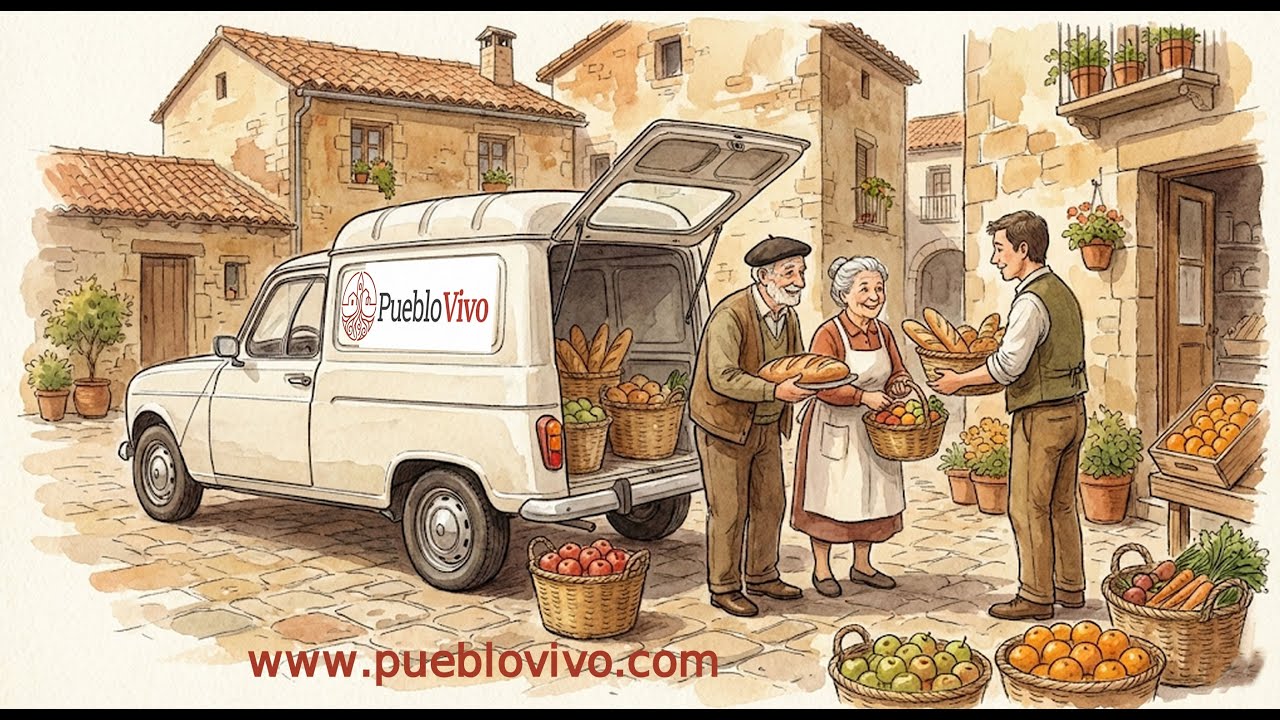 El supermercado sobre ruedas: Así sobrevive la España sin tiendas