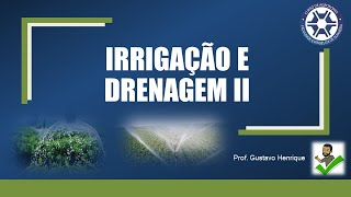 Projeto de irrigação por aspersão — parte 1