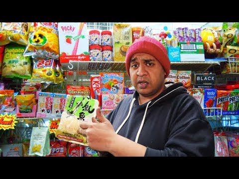 Chinese Snacks Taste Test With Angry Shopkeeper [Science 4 Da Mandem]