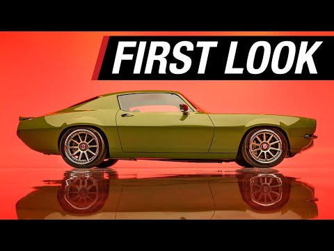 FIRST LOOK - Ringbrothers 1970 Chevrolet Camaro Custom Coupe "The Grinch" - BARRETT-JACKSON