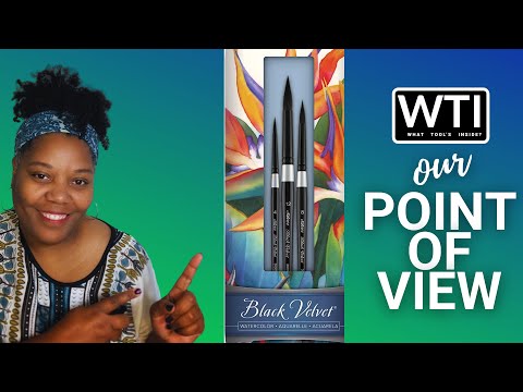 Silver Brush Watercolor Brushes - WTI product video review