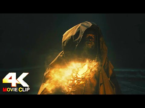 Black Adam (2022) - Teth Adam killed Wizards scene [4K 60fps]