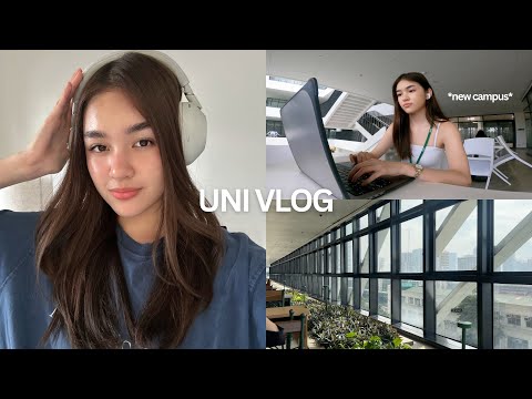 UNI VLOG 📚new campus, first day of school, balancing work, stranger things, haul, pickleball etc.