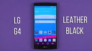 LG H815 G4 (Genuine Leather Black) - відео 7
