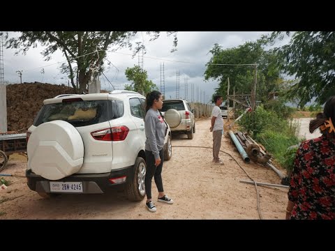 Amazing Trip With Family @Vihear Sour District Kandal Province - Driving Tour at Countryside
