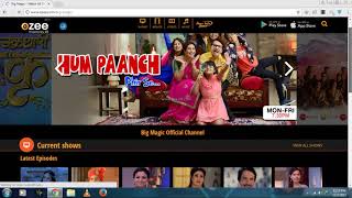 How to download zee tv-And tv-big magic other tv show